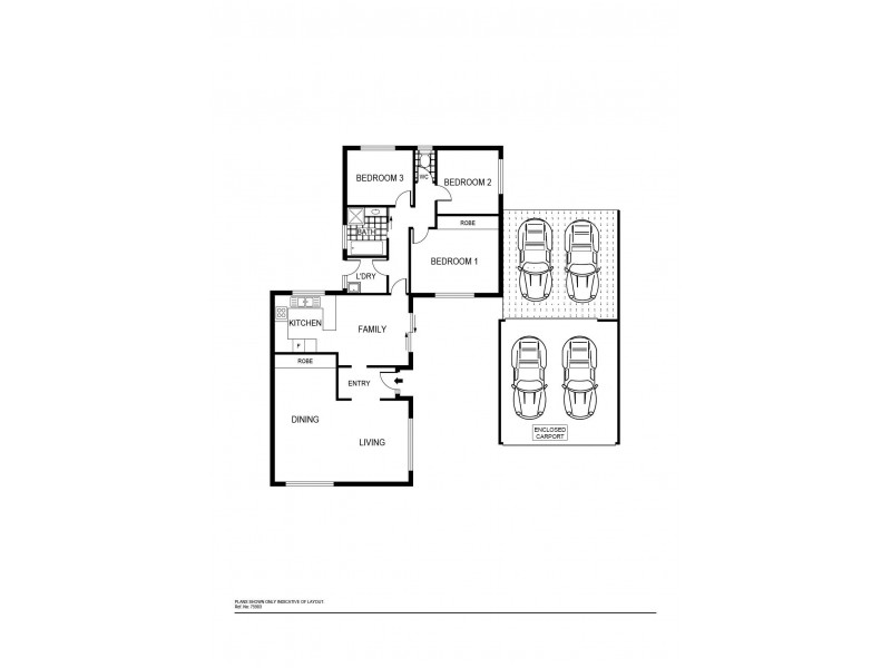 11 Hamlet Place, Florey ACT 2615 Floorplan