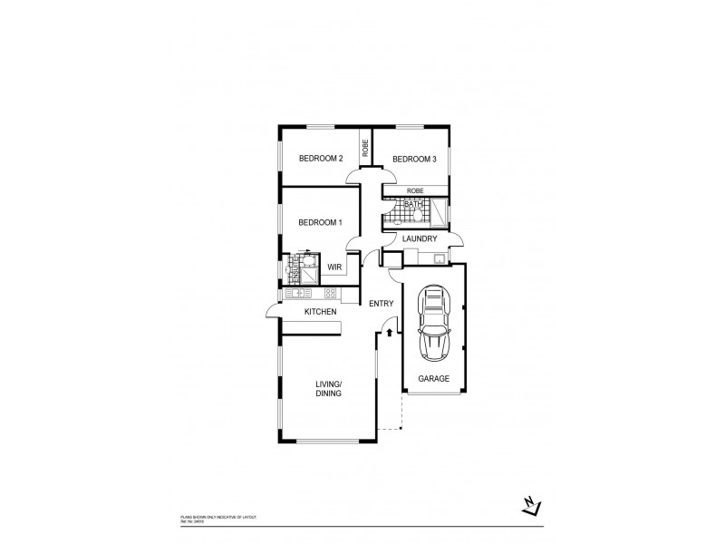 46 Alec Hope Crescent, Franklin ACT 2913 Floorplan