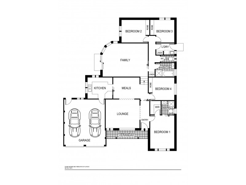 7 Counihan Court, Dunlop ACT 2615 Floorplan