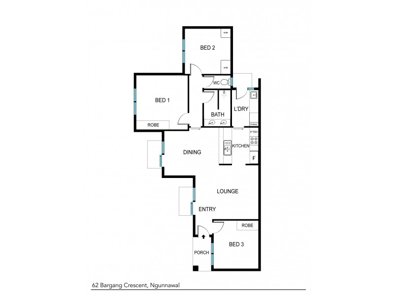 62 Bargang Crescent, Ngunnawal ACT 2913 Floorplan
