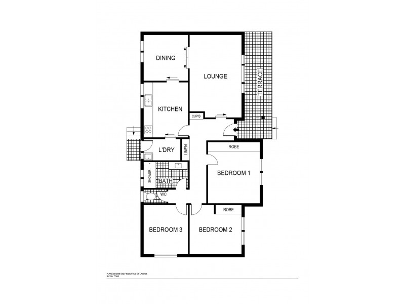 6 Searle Place, Holt ACT 2615 Floorplan