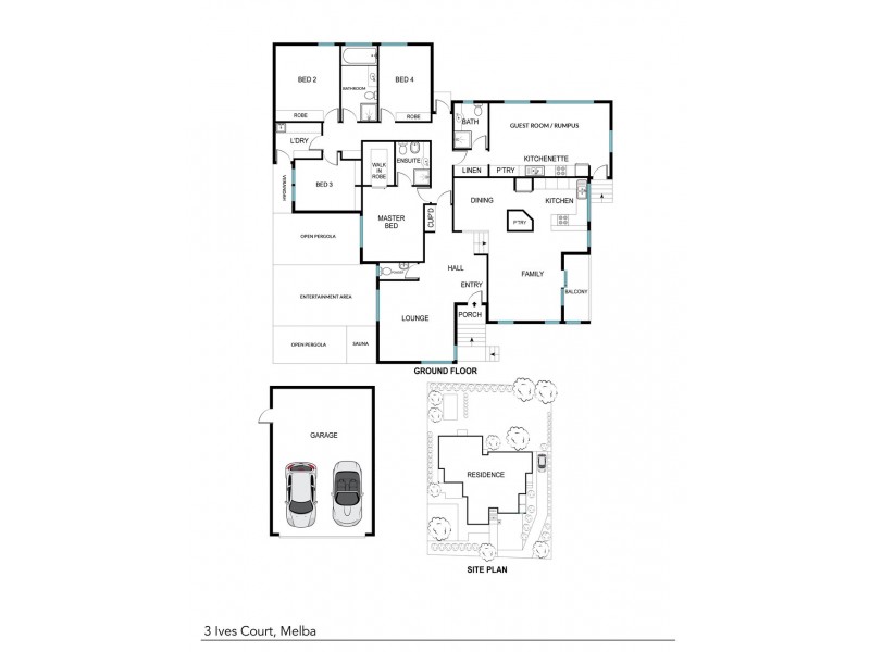3 Ives Court, Melba ACT 2615 Floorplan