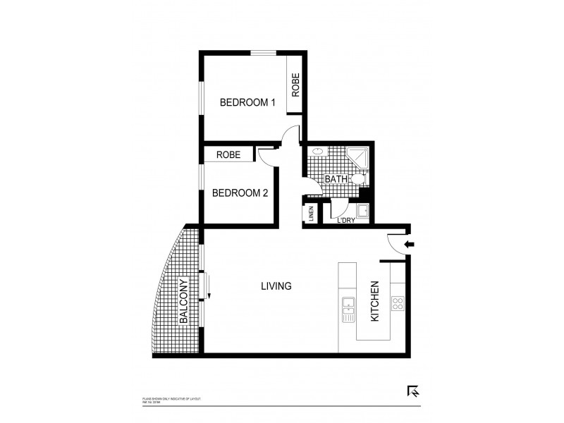 53/2 Ranken Place, Belconnen ACT 2617 Floorplan