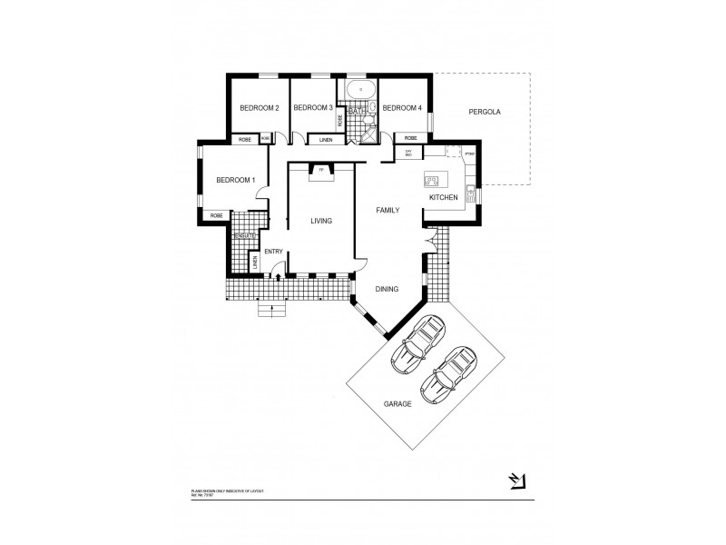 17 Solomon Crescent, Latham ACT 2615 Floorplan