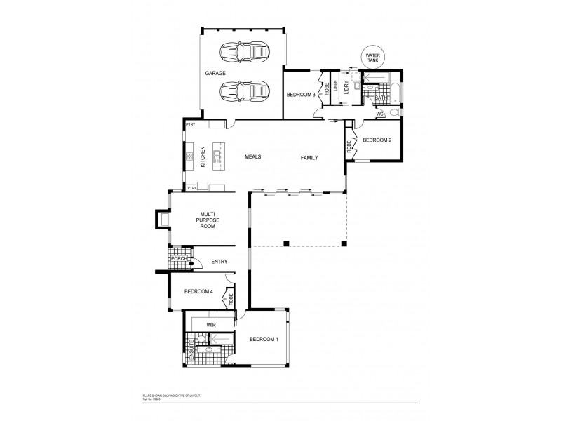25 Chance street, Crace ACT 2911 Floorplan