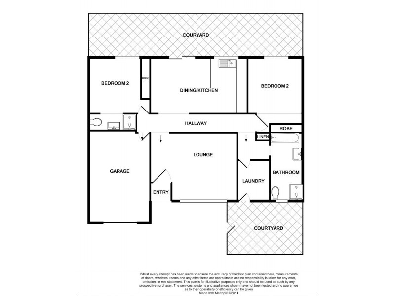 17/2 Sexton Street, Cook ACT 2614 Floorplan