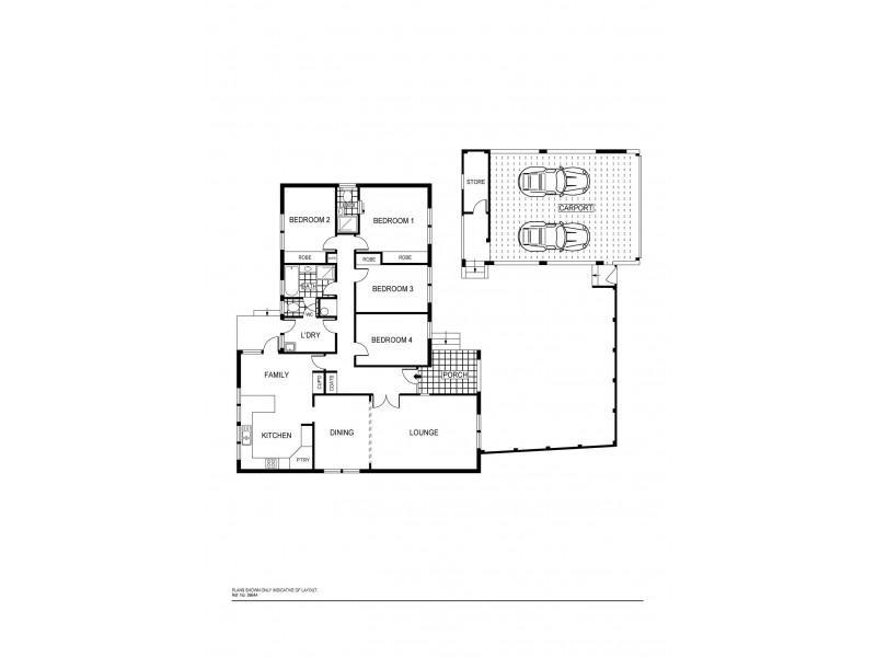 39 Mockridge Crescent, Holt ACT 2615 Floorplan