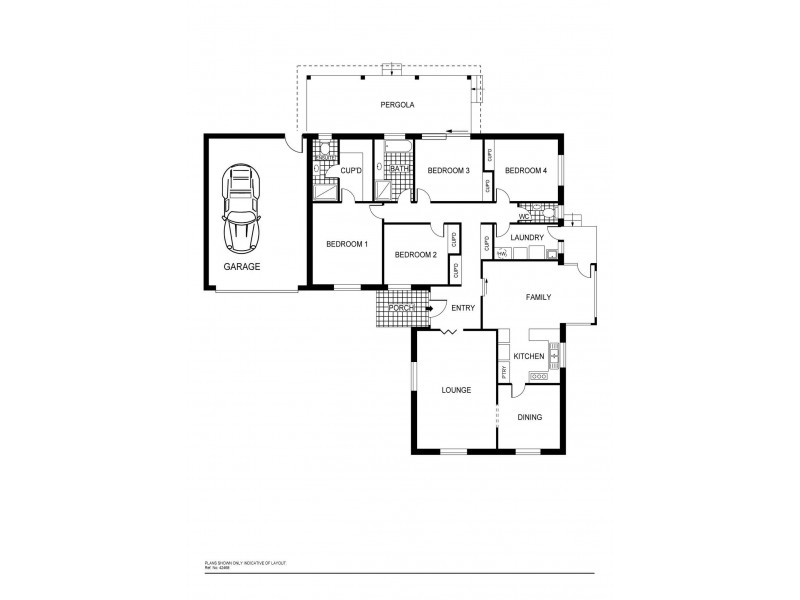 3 Gleadow Street, Evatt ACT 2617 Floorplan