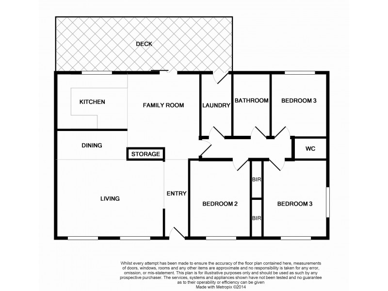 23 Boswell Crescent, Florey ACT 2615 Floorplan
