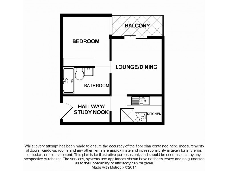 209/17 Dooring Street, Braddon ACT 2612 Floorplan