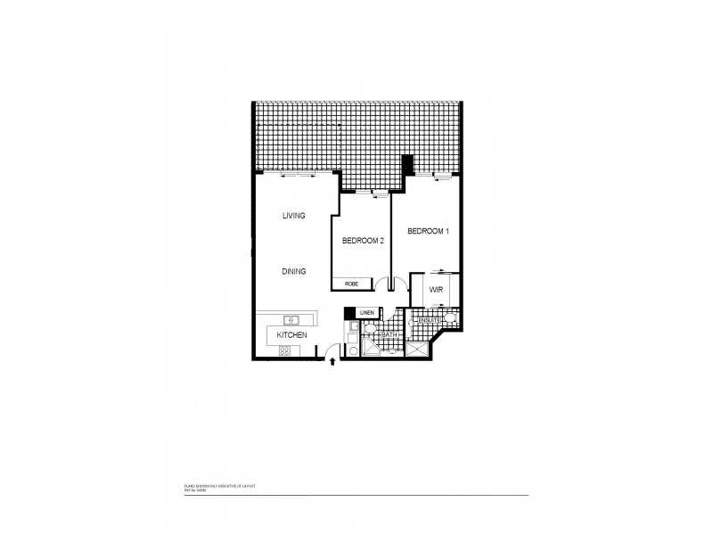 2c/21 Beissel Street, Belconnen ACT 2617 Floorplan
