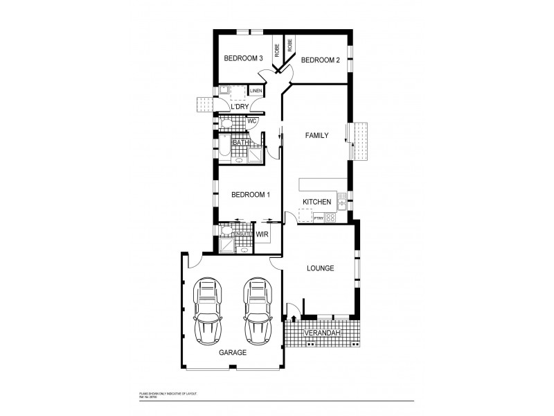 15 Goodhart Crescent, Dunlop ACT 2615 Floorplan