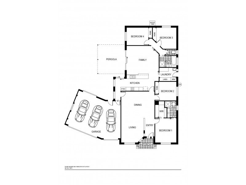 7 Binney Close, Dunlop ACT 2615 Floorplan