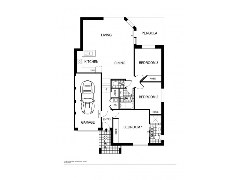 43 John Crawford Crescent, Casey ACT 2913 Floorplan