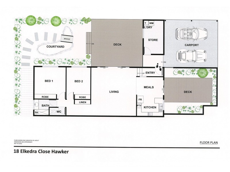 18 Elkedra Close, Hawker ACT 2614 Floorplan