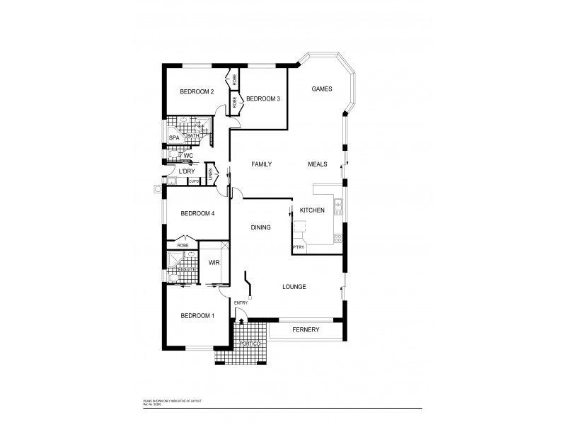 110 Hogan Drive, Wamboin NSW 2620 Floorplan