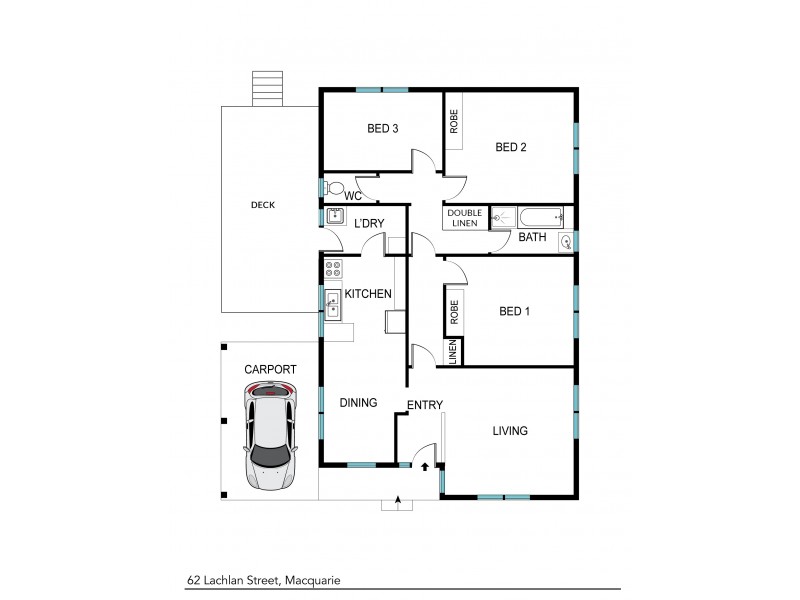 62 Lachlan Street, Macquarie ACT 2614 Floorplan