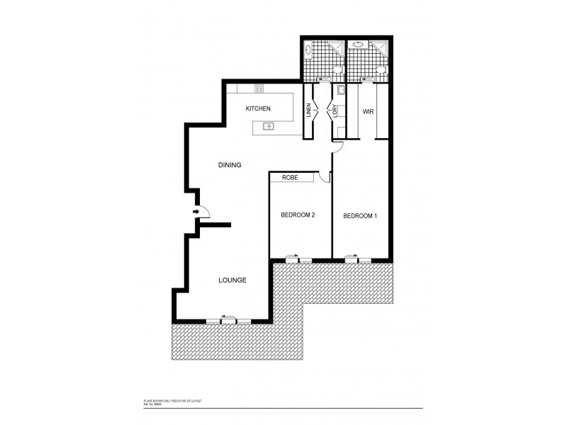 26c/21 Beissel Street, Belconnen ACT 2617 Floorplan