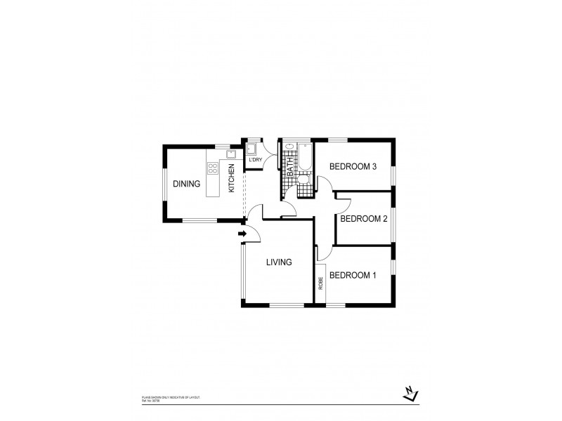 3 Becker Place, Downer ACT 2602 Floorplan
