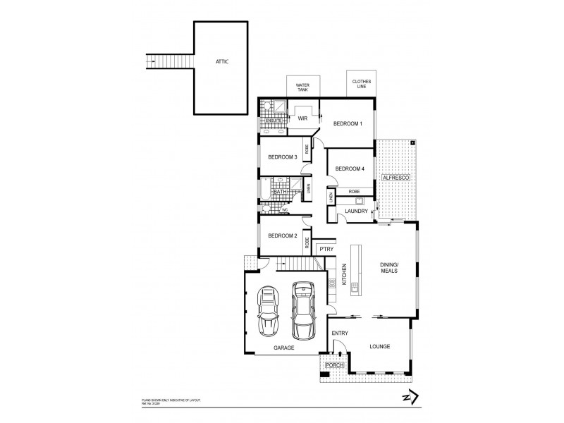 13 Munjuwa Street, Ngunnawal ACT 2913 Floorplan