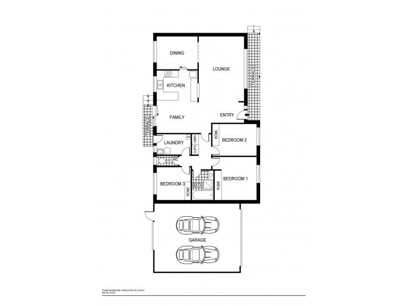 36 Diamantina Crescent, Kaleen ACT 2617 Floorplan