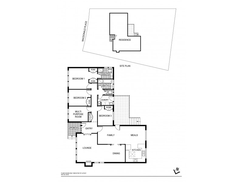 9 Macdonald Place, Spence ACT 2615 Floorplan