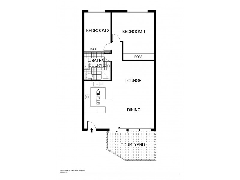 35/22 Archibald Street, Lyneham ACT 2602 Floorplan