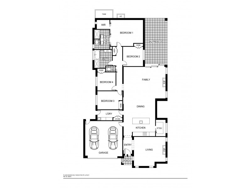 34 Critchley Street, Casey ACT 2913 Floorplan