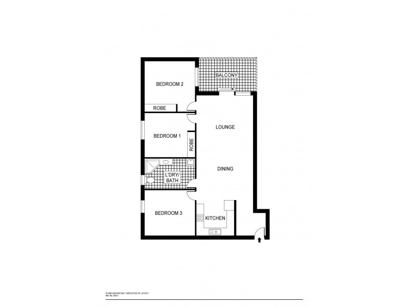 10/31 Disney Court, Belconnen ACT 2617 Floorplan