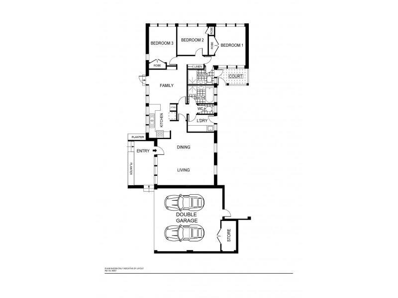 12 McClure Street, Evatt ACT 2617 Floorplan