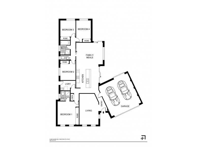 19 John Crawford Crescent, Casey ACT 2913 Floorplan