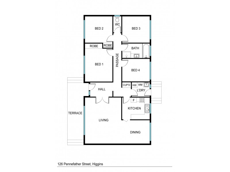 126 Pennefather Street, Higgins ACT 2615 Floorplan