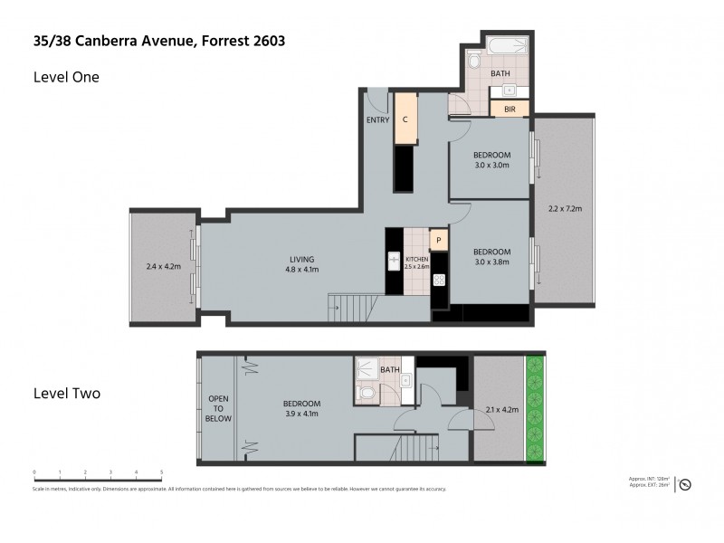 35/38 Canberra Ave, Forrest ACT 2603 Floorplan