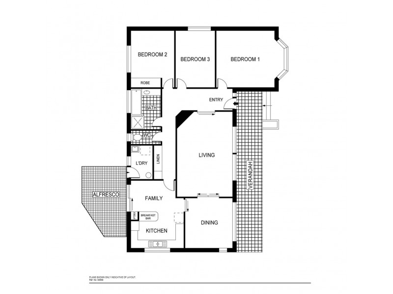 60 Lindrum Crescent, Holt ACT 2615 Floorplan