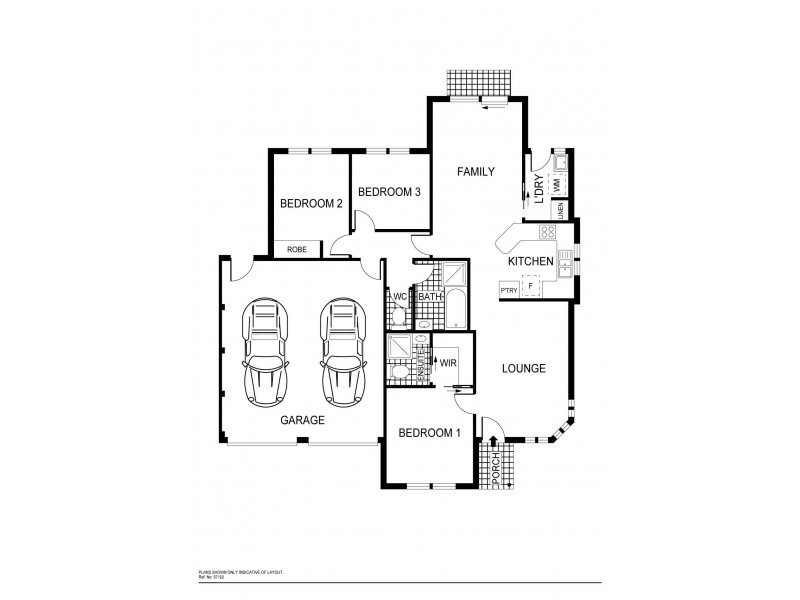 13 Bedourie Street, Dunlop ACT 2615 Floorplan