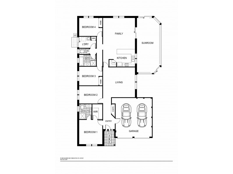 13 Fitton Close, Dunlop ACT 2615 Floorplan