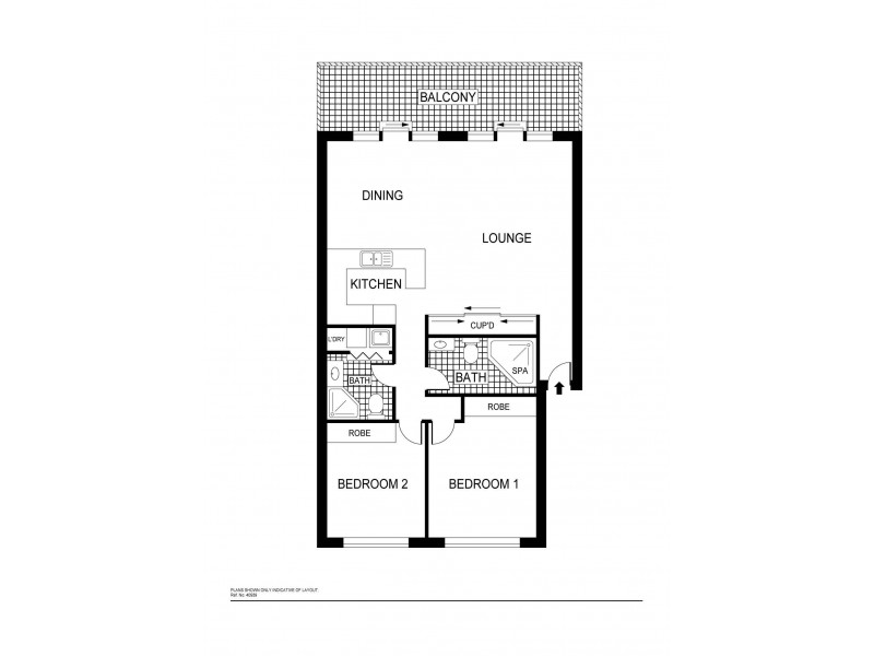 40/17 Chandler Street, Belconnen ACT 2617 Floorplan