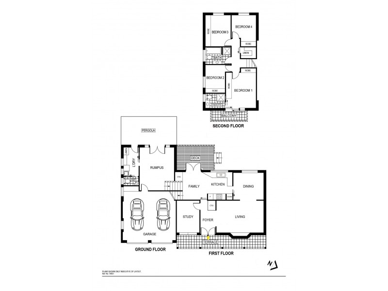 46 Tanumbirini Street, Hawker ACT 2614 Floorplan