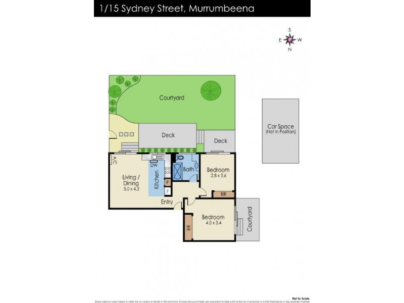 1/15 Sydney Street, Murrumbeena VIC 3163 Floorplan