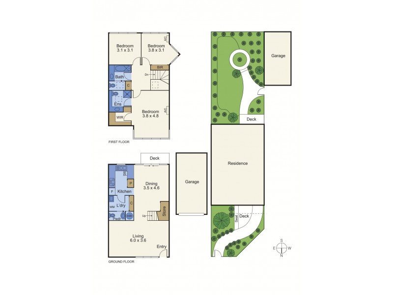 1B Wordsworth Street, St Kilda VIC 3182 Floorplan