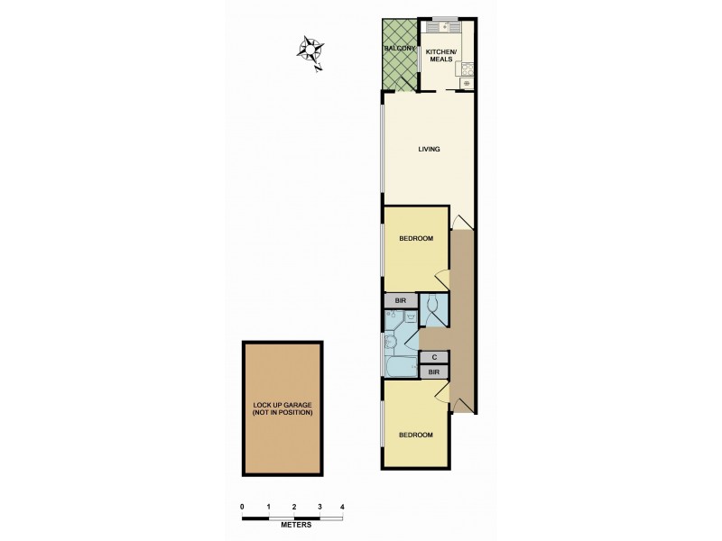 2/152 Alma Road, St Kilda East VIC 3183 Floorplan