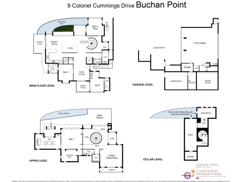 9 Colonel Cummings Drive, Palm Cove QLD 4879 Floorplan