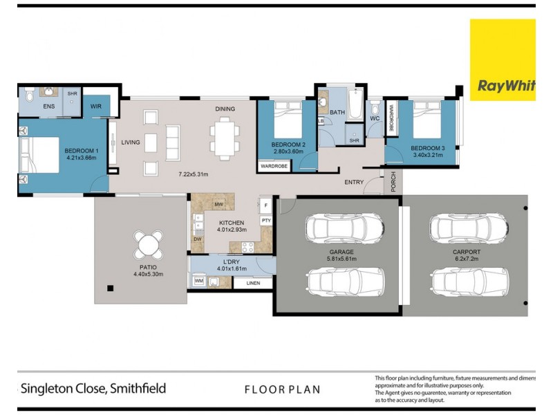15 Singleton Close, Smithfield QLD 4878 Floorplan