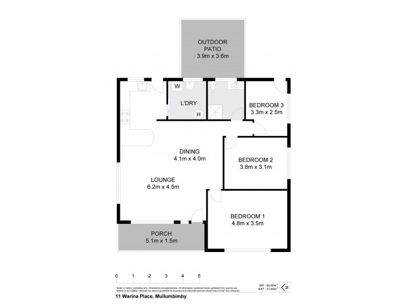11 Warina Place, Mullumbimby NSW 2482 Floorplan