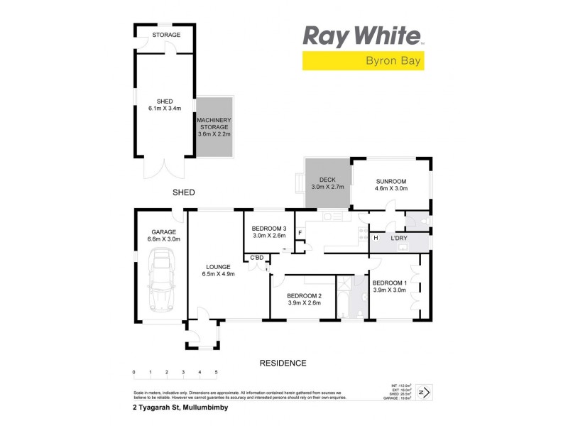 2 Tyagarah Street, Mullumbimby NSW 2482 Floorplan