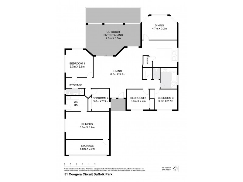 51 Coogera Circuit, Suffolk Park NSW 2481 Floorplan