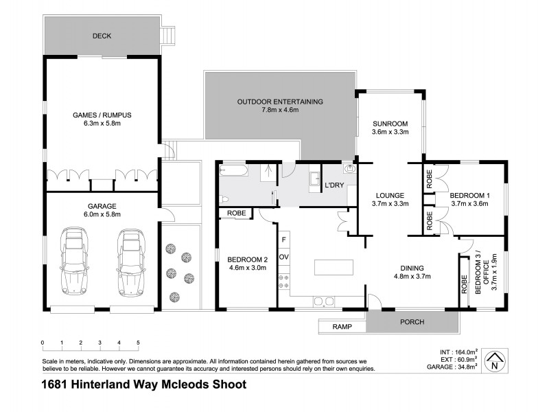 1681 Hinterland Way, Mcleods Shoot NSW 2479 Floorplan
