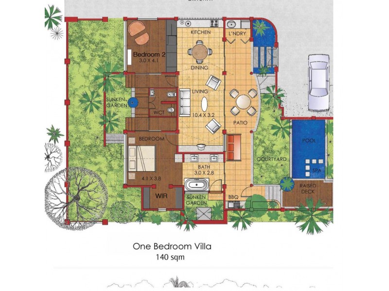 23a Gordon Street, Byron Bay NSW 2481 Floorplan