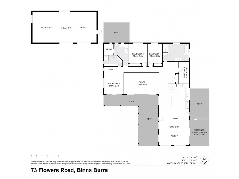 73 Flowers Road, Bangalow NSW 2479 Floorplan