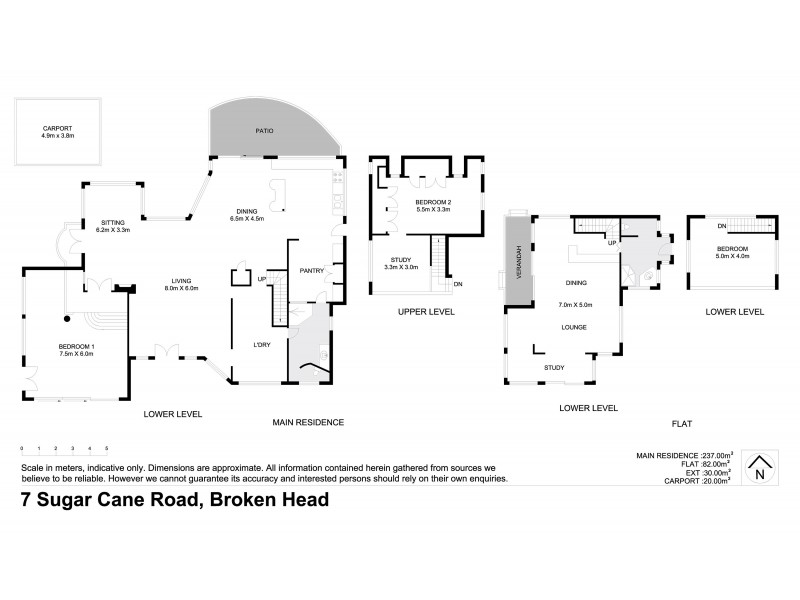 7 Sugarcane Road, Broken Head NSW 2481 Floorplan